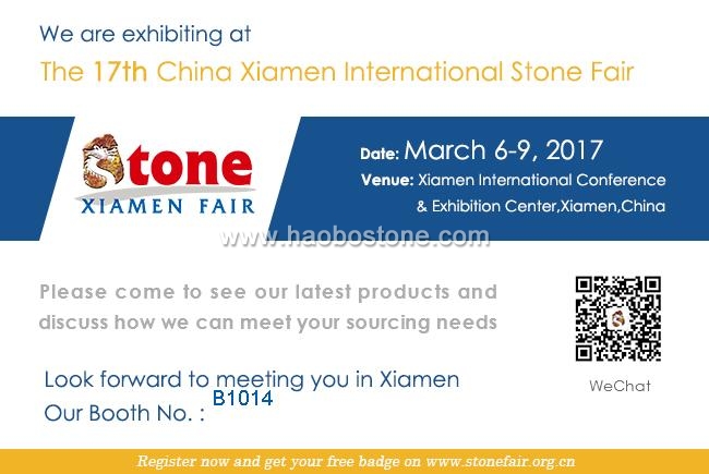Welkom voor een bezoek aan de 17e Internationale China-Xiamen-steen eerlijke