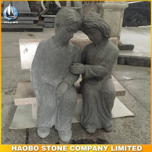 Life-Size Granite Figure Sculpture For Cemetery